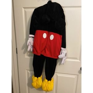 Disney Store | Mickey Mouse Plush Costume (Kids size 4T)